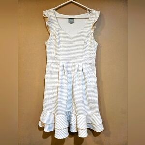 MaEVe Stripped mini dress